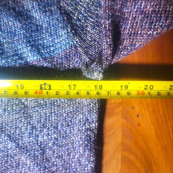 American Rag Cie Ultra Soft Multicolored Open-Front Long Sleeve Cardigan - Sz S - Picture 9 of 11